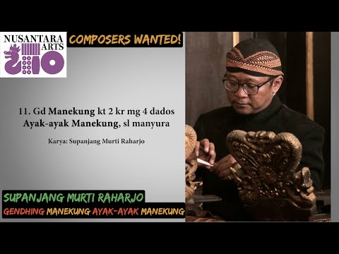 Gendhing / Ayak-ayak Manekung by Supanjang Murti Raharjo