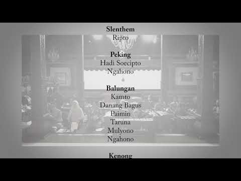 "Composers Wanted!" new Javanese music Performance and Program Credits